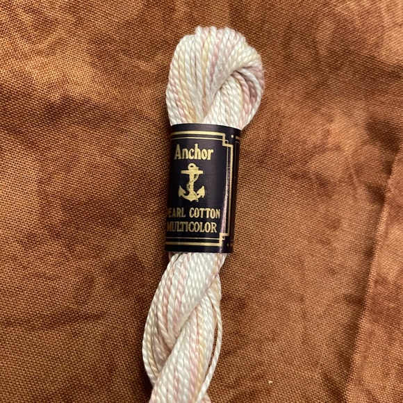 Michael Miller-KRYSTAL Four Fabric Samples 20x20 Chocolate Swirl + Anchor Cotton - Picture 5 of 7